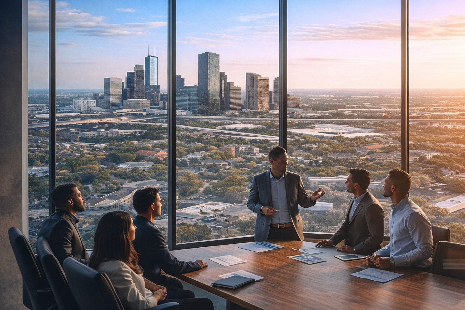 Digital Marketing Agency in Houston strategy meeting